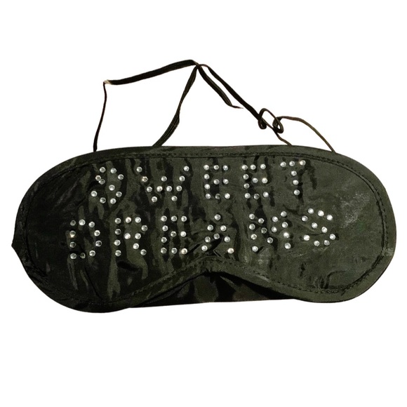 SWEET DREAMS Rhinestone Sleep Mask - Picture 4 of 4